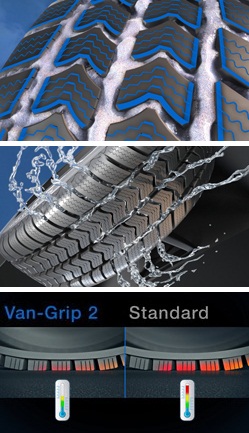 Технические особенности шины Semperit Van Grip 2