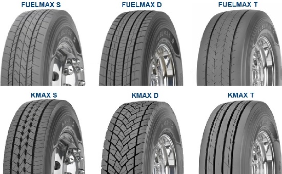 MAN выбрала для базовой комплектации своих тягачей грузовые шины Goodyear: Шины Гудиер KMax и Fuelmax