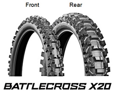 Bridgestone выпустила новые мотокроссовые шины: Бриджстоун Battlecross X20