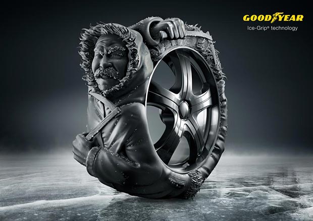 Goodyear запустила оригинальную рекламную кампанию