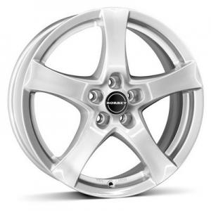 Borbet F 7x17 5x108 ET40 DIA72,6 (brilliant silver)