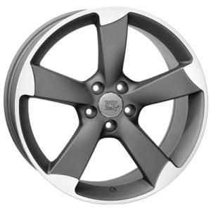 WSP Italy Audi (W567) Giasone 7,5x18 5x100 ET39,5 DIA57,1 (matt gun metal polished)