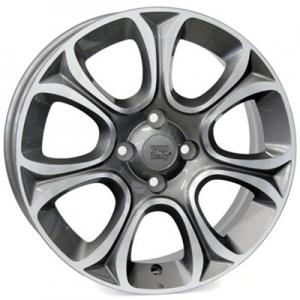 WSP Italy Fiat (W163) Evo 6x16 4x100 ET45 DIA56,6 (anthracite polished)