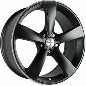 Avus AF10 9x20 5x112 ET45 DIA66,6 (matt black polished)