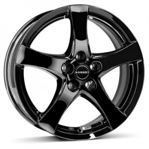 Borbet F 7x17 5x112 ET35 DIA72,6 (gloss black)