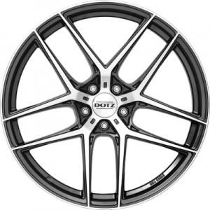 Dotz LagunaSeca 9x21 5x112 ET28 DIA70,1 (gun metal polished)