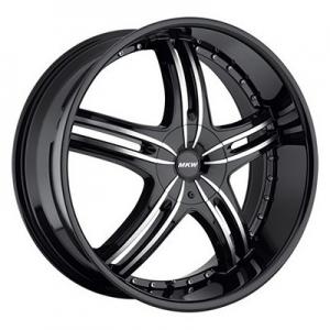 MKW (Mi-tech) M-105 9,5x22 6x139,7 ET18 DIA106,1 (satin black)