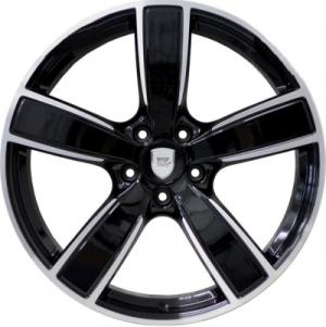 WSP Italy Porsche (W1059) Gotland 11,5x22 5x130 ET61 DIA71,6 (gloss black polished)