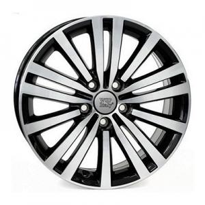 WSP Italy Volkswagen (W462) Altair 7,5x17 5x112 ET47 DIA57,1 (gloss black polished)