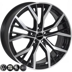 ZF YSM288 7x18 5x112 ET45 DIA57,1 (gloss black)