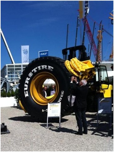 Eurotire представила свои новинки на выставке Bauma 2013