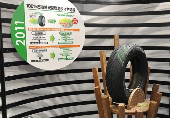 В ноябре будут выпущены шины Dunlop, изготовленные без использования нефтепродуктов