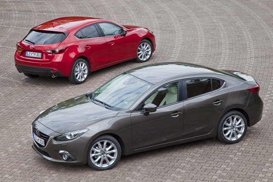 Новая Mazda 3 «обулась» в шины Toyo: Mazda 3