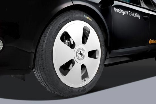 Continental Conti.eContact установлены на электрический прототип от Continental