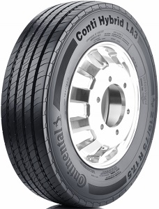Continental представила новые шины для легких грузовиков: Континенталь Conti Hybrid LA3
