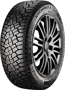 Continental представила второе поколение шин IceContact с безопасными шипами: Континенталь IceContact 2 