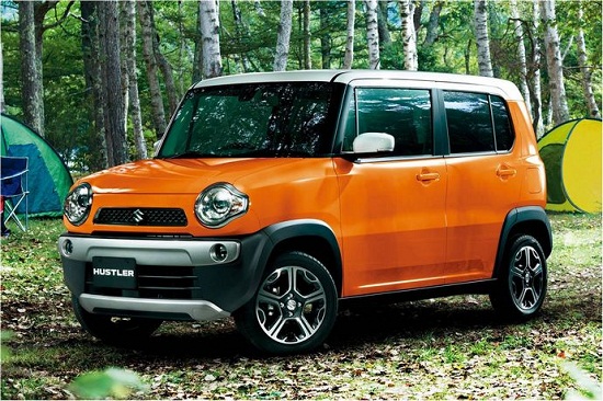 Новый миникар Suzuki Hustler «обуется» в шины Dunlop: Suzuki Hustler