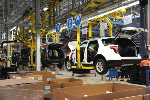 Автозавод Ford в Татарстане планирует наладить сотрудничество с Нижнекамскшиной 