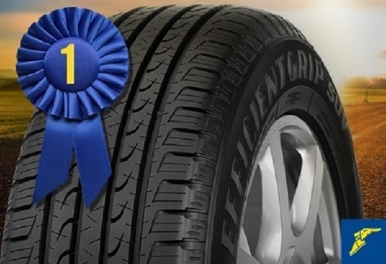Шины Goodyear EfficientGrip SUV получили престижную награду: Гудиер EfficientGrip SUV