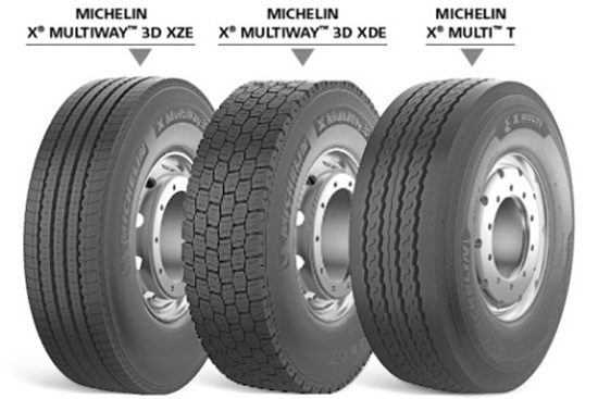 Линейка Michelin X Multi пополнилась моделью для прицепов: Линейка шин Мишлен X Multi T