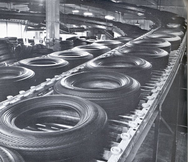 Юбилей General Tire: вековая история лидерства: a general tire production line