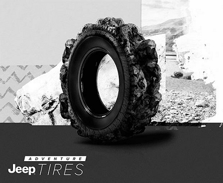Любителям экстрима: новые шины от Jeep: jeep adventure tire