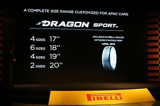 Шины Pirelli для азиатского рынка: пирелли dragon sport