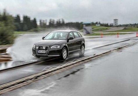 Тест покрышек для легковых авто: Испытания на аквапланирование BFGoodrich G-Grip, Fulda EcoControl, Hankook Kinergy Eco K425 195/65 R15 Автоцентр 2013