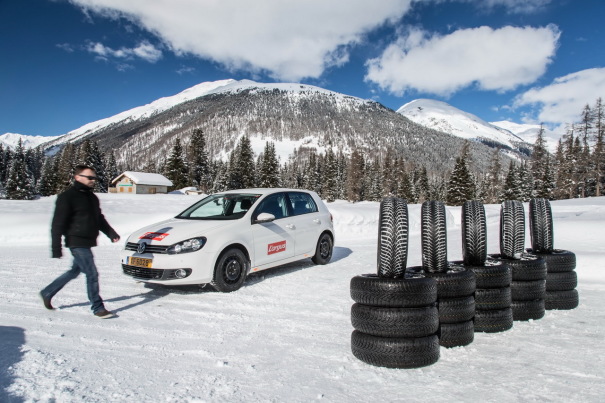 Испытание шин: Экономичность и комфорт Bridgestone Blizzak LM-32, Continental ContiWinterContact TS 850, Goodyear UltraGrip 8, Michelin Alpin A4 195/65 R15 L’Argus 2014