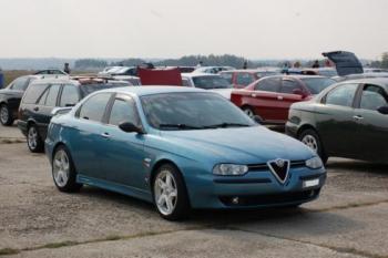 легкосплавні литі диски Dotz Hanzo на Alfa Romeo 156 авто