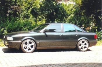 легкосплавные литые диски Oxigin 2 на Audi 80 авто
