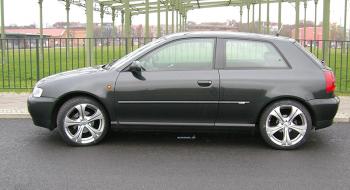 легкосплавные литые диски Oxigin 2 на Audi A3 авто