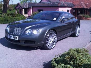 легкосплавные литые диски Lenso Como на Bentley Continental авто