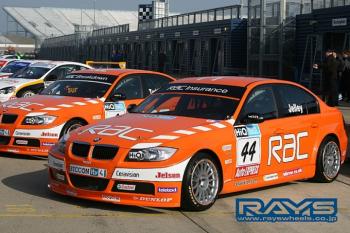 легкосплавные литые диски Rays 57 Motorsport G07WT на BMW 3-series авто