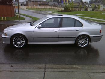 легкосплавные литые диски Borbet LS на BMW 5-series авто