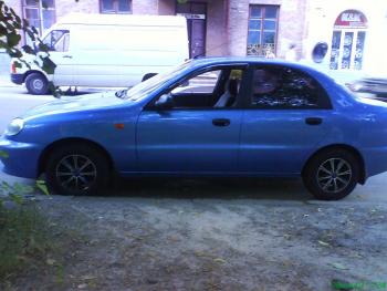 легкосплавные литые диски КиК Аттика на Daewoo Lanos авто