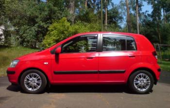 легкосплавні литі диски Скад Пантера на Hyundai Getz авто