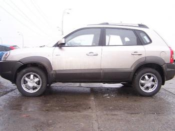 легкосплавные литые диски League 169A на Hyundai Tucson авто