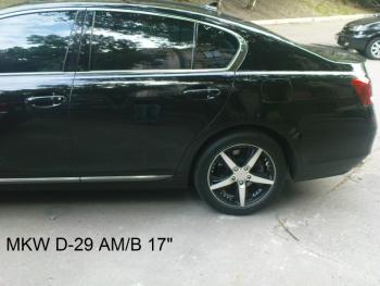 легкосплавные литые диски Mi-tech D-29 на Lexus GS300 авто