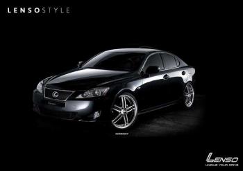 легкосплавные литые диски Lenso Normandy на Lexus IS250 авто