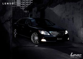 легкосплавные литые диски Lenso Como на Lexus LS400 авто