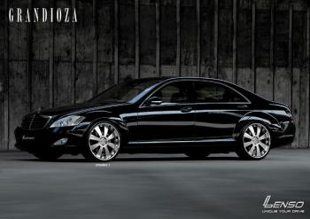 легкосплавные литые диски Lenso Grande 1 на Mercedes S-Klasse авто