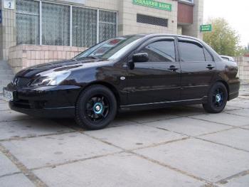 легкосплавные литые диски League 111R на Mitsubishi Lancer авто