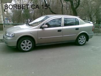 легкосплавные литые диски Borbet CA на Opel Astra авто