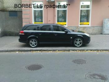 легкосплавные литые диски Borbet XL на Opel Vectra авто