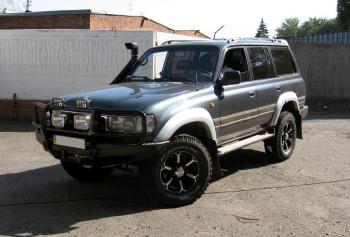 легкосплавные литые диски Racing Wheels H-427 на Toyota Land Cruiser 80 авто