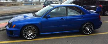 легкосплавные литые диски Tomason TN9 на Subaru Impreza авто