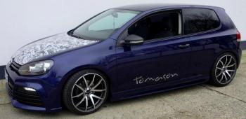 легкосплавные литые диски Tomason TN10 на Volkswagen Golf VI авто