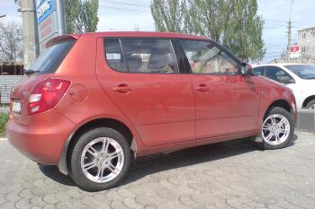 легкосплавні литі диски Kyowa KR215 на Skoda Fabia авто
