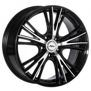 Kosei Alpha 9,5x19 5x120 ET38 DIA73,1 (black polished)